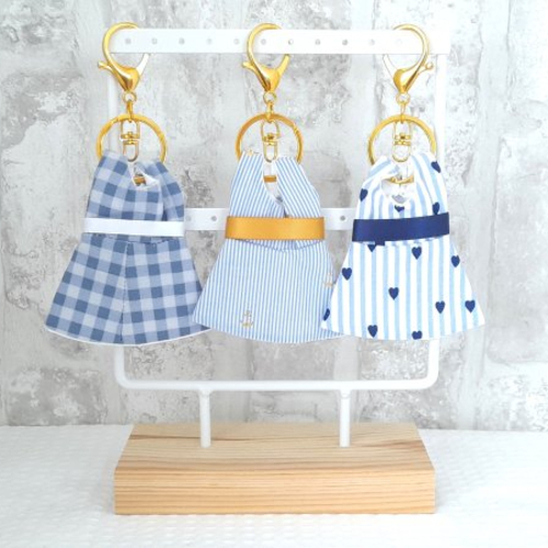 Porte clés robe de poupée