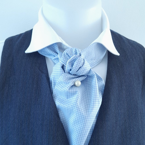 Foulard cravate ascot, cadeau pour homme, foulard, cravate de cérémonie et mariage, accessoires de costume