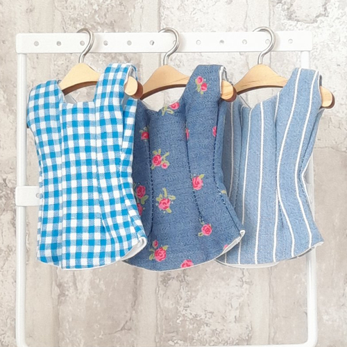 Chemisiers pour poupées barbie, lot de 3, cadeau enfant, vêtements de poupée
