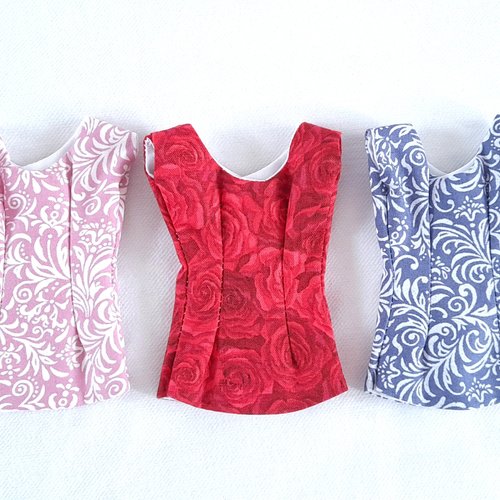 Chemisiers pour poupées barbie, lot de 3, cadeau enfant, vêtements de poupée