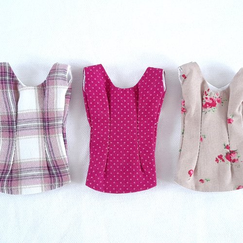 Chemisiers pour poupées barbie, lot de 3, cadeau enfant, vêtements de poupée