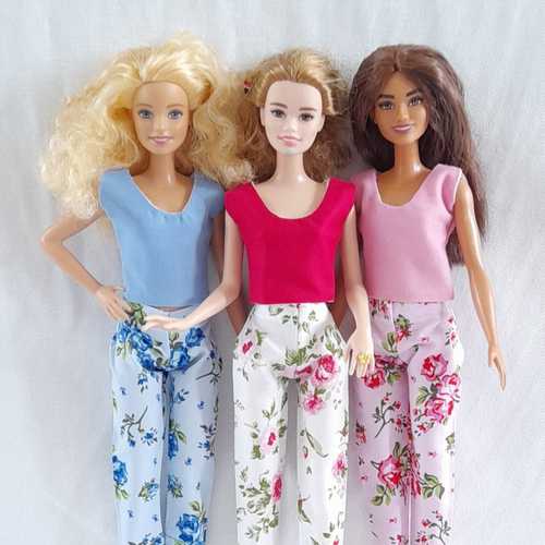 Vêtements pour poupée barbie, cadeau petites filles, tenues de poupées