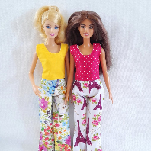 Vêtements pour poupée barbie, cadeau petites filles, tenues de poupées