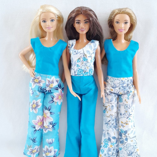 Vêtements pour poupée barbie, cadeau petites filles, tenues de poupées