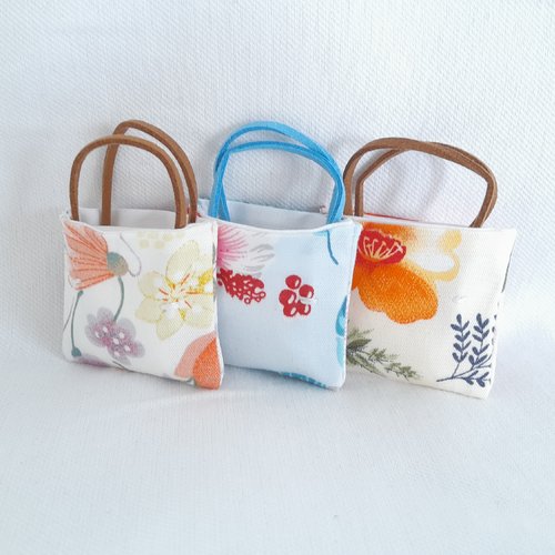 Sacs à main pour poupées barbie, lot de 3, cadeau enfant, vêtements de poupée