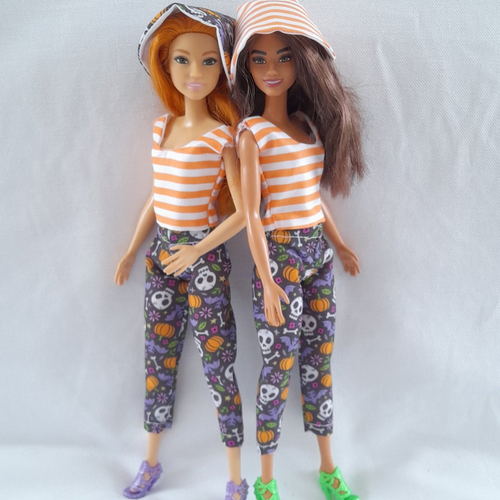Vêtements pour poupée barbie, cadeau petites filles, tenues de poupées
