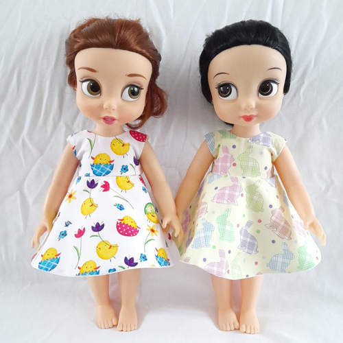4 robes de rêve pour poupée disney animator, cadeau génial pour filles !
