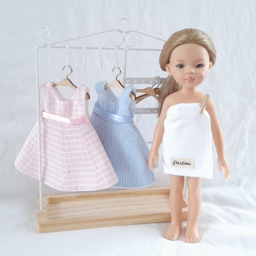 2 robes de rêve pour poupées corolle "les chéries" / paola reina "las amigas", cadeau génial pour filles !