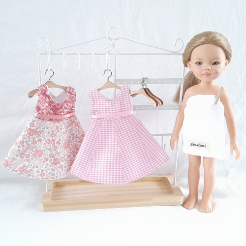 2 robes de rêve pour poupées corolle "les chéries" / paola reina "las amigas", cadeau génial pour filles !