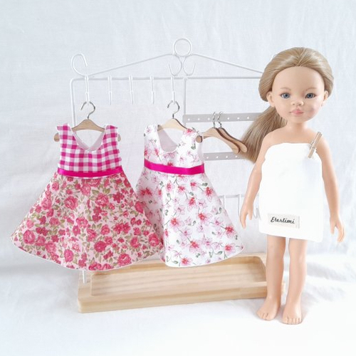 2 robes de rêve pour poupées corolle "les chéries" / paola reina "las amigas", cadeau génial pour filles !