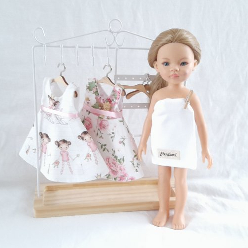 2 robes de rêve pour poupées corolle "les chéries" / paola reina "las amigas", cadeau génial pour filles !