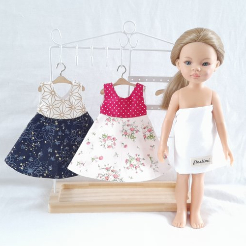 2 robes de rêve pour poupées corolle "les chéries" / paola reina "las amigas", cadeau génial pour filles !