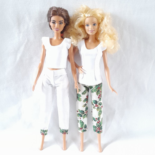 Vêtements pour poupée barbie, lot de 2 tenues, jolie idée de cadeau
