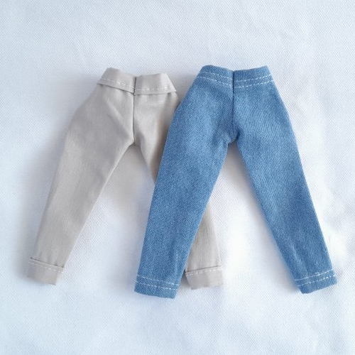 Pantalons pour poupées barbie, lot de 2, composez votre tenue (vêtements pour poupée)