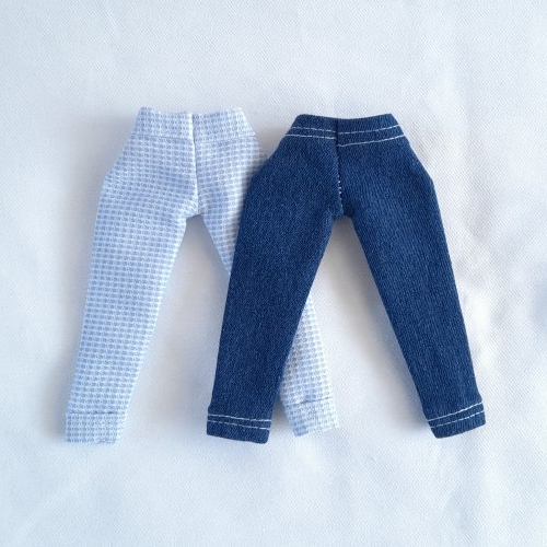 Pantalons pour poupées barbie, lot de 2, composez votre tenue (vêtements pour poupée)