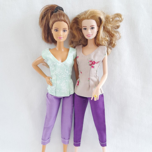 Vêtements de printemps pour poupée barbie, jolie idée cadeau pour enfant, par eterlimi