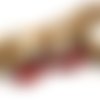 Créoles corail coquillages cauris, argentées 30mm, bijoux plage, bijoux été