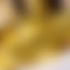 Ruban, galon indien jaune de 4.5 cm de large. gg42