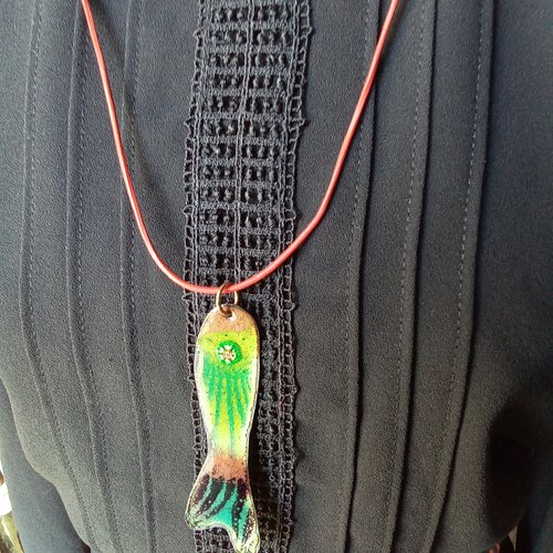 Pendentif poisson des caraibes