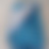 Couverture bébé "mon rêve en bleu"