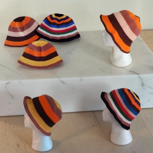 Bob chapeau été coton multicolore s/m