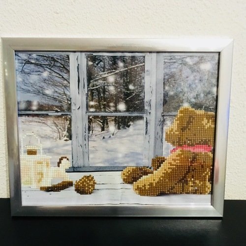 Tableau broderie diamant ou strass