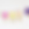 Guirlande de glaces -multicolore - pour candy bar, anniversaire, table de fête 