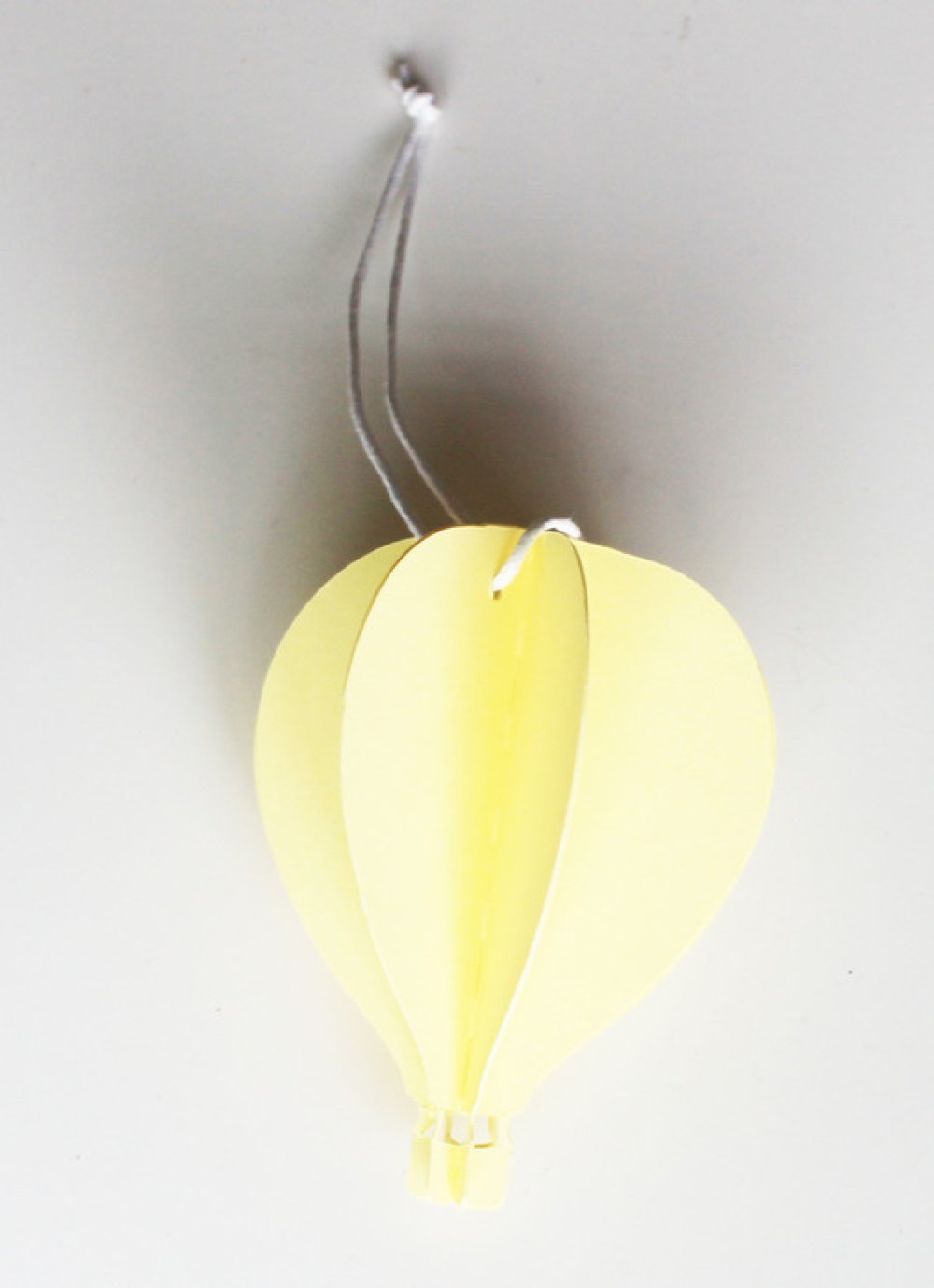 Montgolfière décorative - Petit - Jaune et blanc - Super Balloon