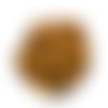 Lot x 20 perles bois brun marron clair ovale tube nature création ethnique 8x22 mm