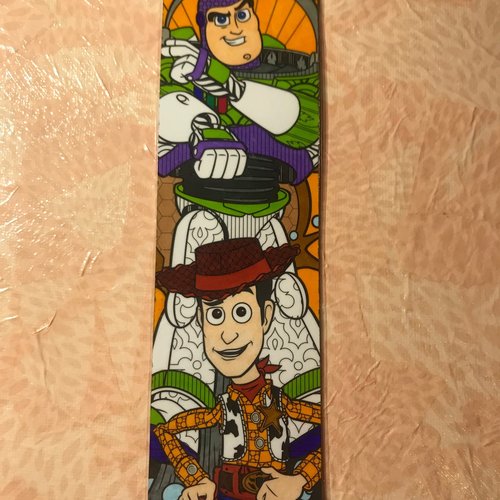 Marque-page - woody et buzz