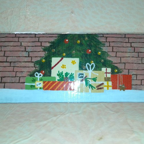 Marque-page - cadeaux sous le sapin