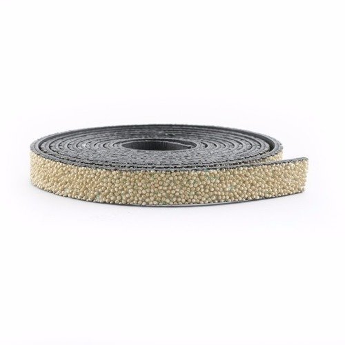 Cuir caviar 10 mm beige x10 cm
