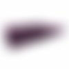 Pampille pompon 50 mm violet foncé