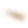 Pampille pompon 50 mm beige foncé