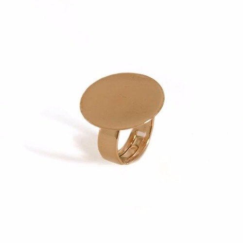 Support bague plateau 24 mm rose gold