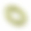 Connecteur ovale filigrée 24x33 mm vert clair