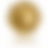 Perle strass ronde swarovski ss39 1088 lt colorado topaz f.
