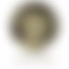 Perle strass ronde swarovski ss39 1088 c metallic light gold f
