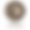 Perle strass ronde swarovski ss39 1088 greige