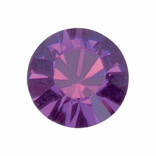 Perle strass ronde swarovski ss39 1088 amethyst