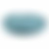 Lacet plat en liège 10 mm bleu ciel x10 cm