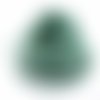 Lacet rond en liège 5 mm vert x10 cm