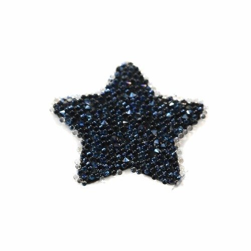 Crystal fabric swarovski étoile 21x20 mm moonlight