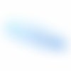 Plume nageoire d'oie ± 15 cm bleu clair x5