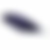 Plume nageoire d'oie ± 15 cm bleu marine x5