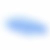 Plume d'autruche ± 15-20 cm bleu clair
