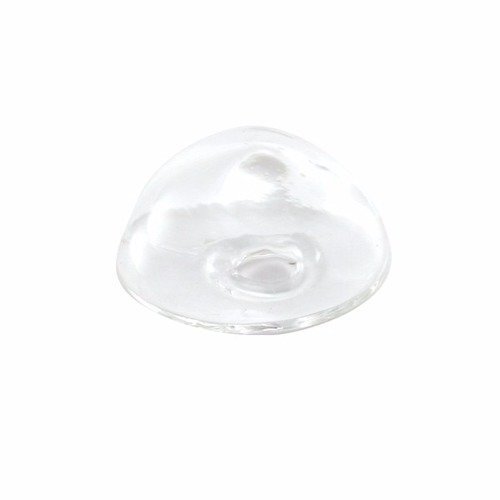 Dôme oval en verre 25x20xtr5 mm