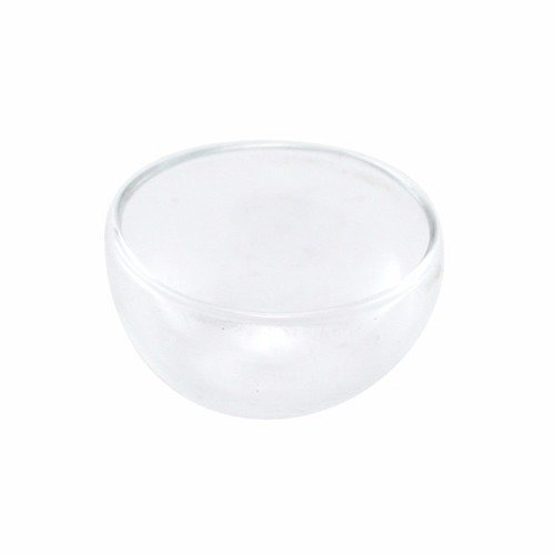 Demi dôme - globe rond en verre 25 mm