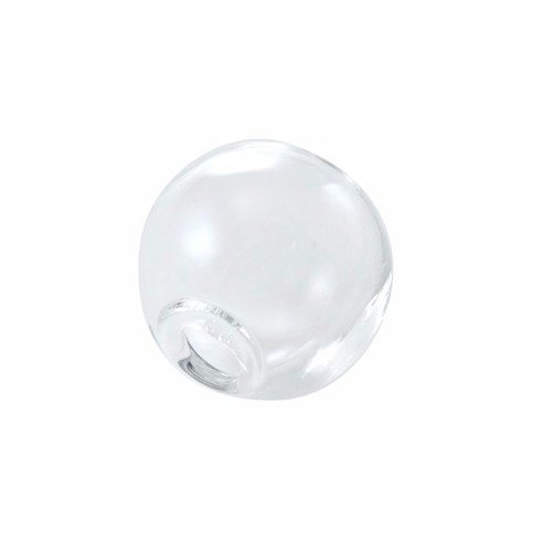 Demi dôme - globe rond en verre 16 mm