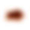 10 g (± 875 perles) rocailles 11/0 marron topaz transparent a39
